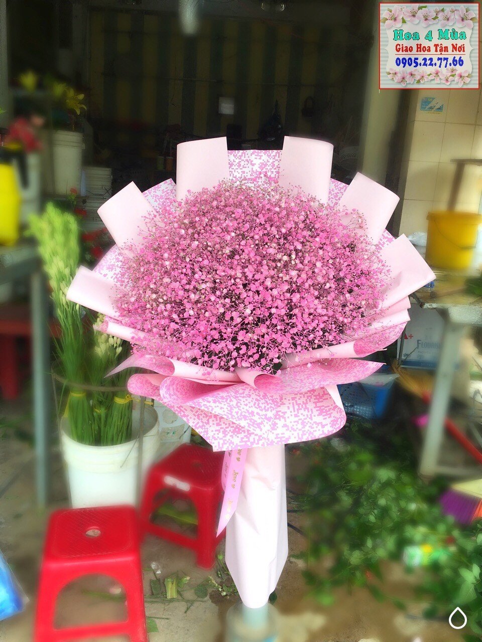 Mẫu hoa sinh nhật tại shop hoa huyện Yên Phong, Bắc Ninh 