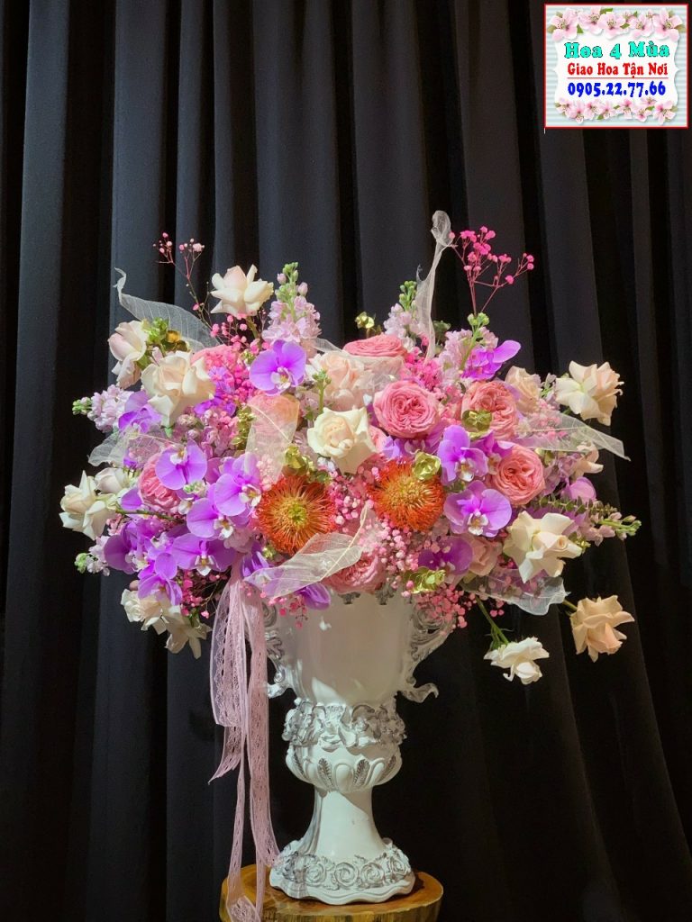 Mẫu hoa sinh nhật tại shop hoa huyện Kiến Thụy, Hải Phòng 