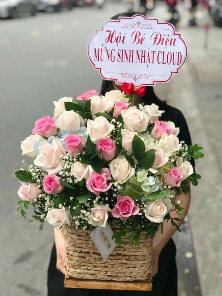 Mẫu hoa sinh nhật ấn tượng tại Cửa hàng hoa tươi Đạ Tẻh Lâm Đồng