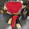 bo hoa hong hinh trai tim sieu to
