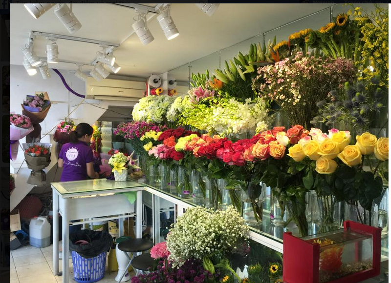 Cửa hàng hoa tươi quận 1 dịch vụ uy tín, chất lượng