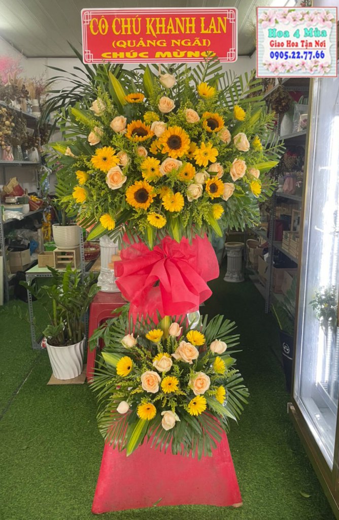 Hoa khai trương tại shop hoa tươi quận Hoàn Kiếm, Hà Nội