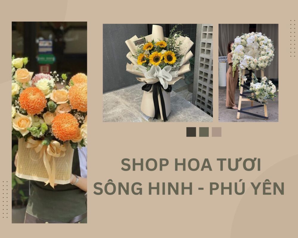 Shop Hoa Tươi Sông Hinh, Phú Yên – Giao Hoa Tận Nơi Phú Yên